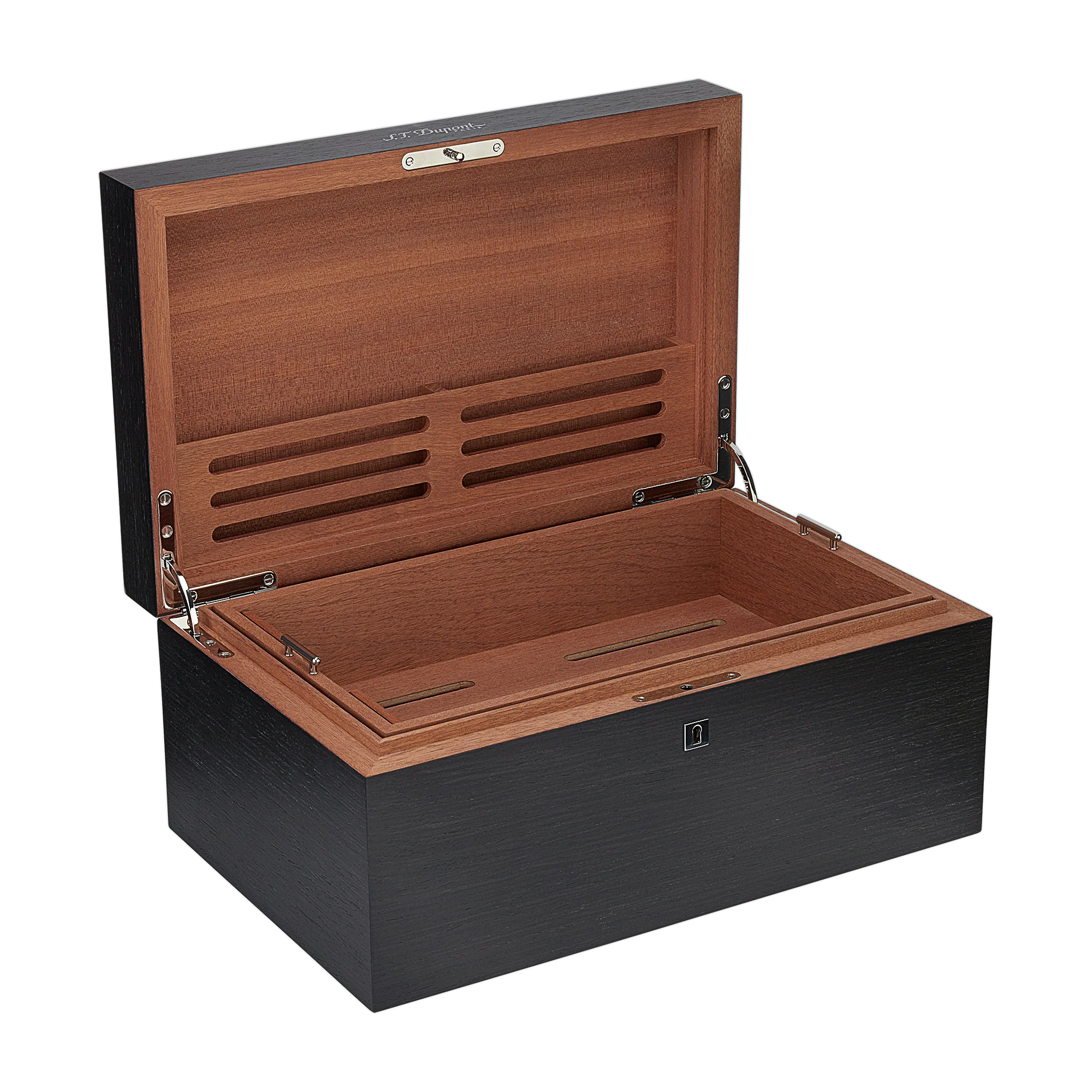 S.T. Dupont Humidor 135 Cigars Black