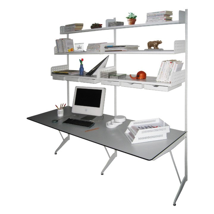 Rexite Trieste 8 Wall Desk by Enzo Mari