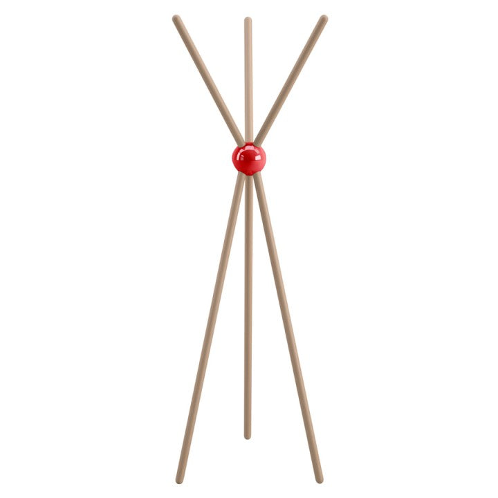 Rexite Tepee Natural Beech Coat Stand