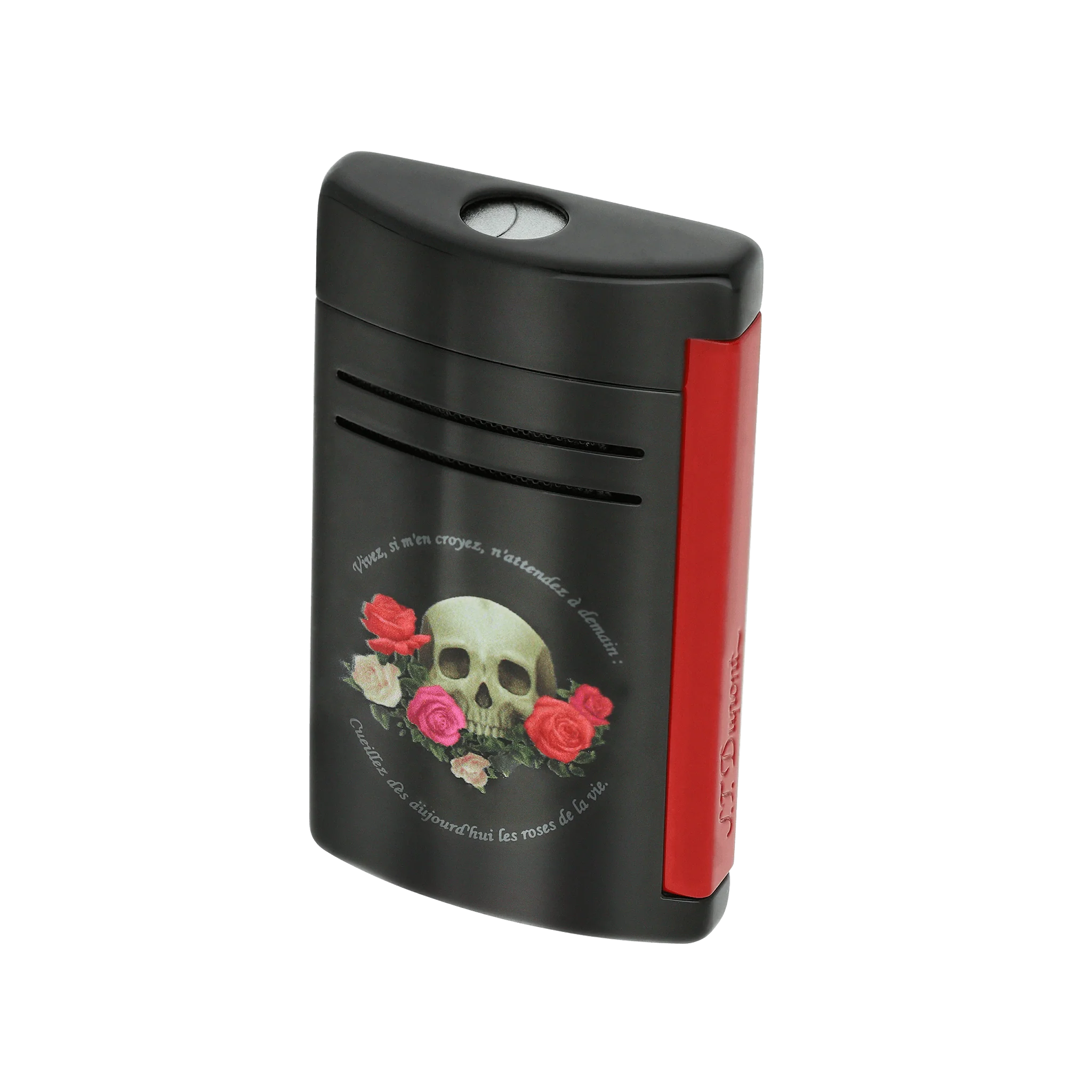 S.T. Dupont Maxijet Lacquered Lighter Memento Mori