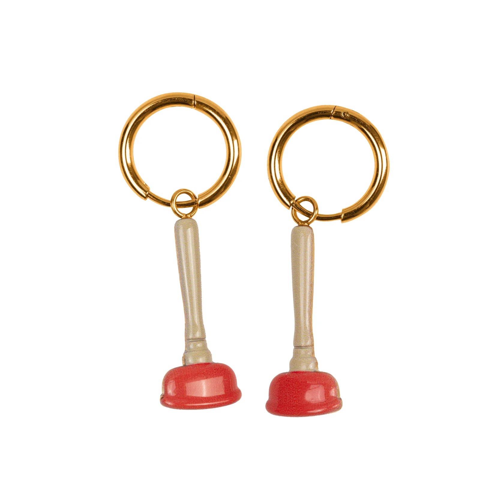 Seletti SINK PLUNGER Dangling Earrings