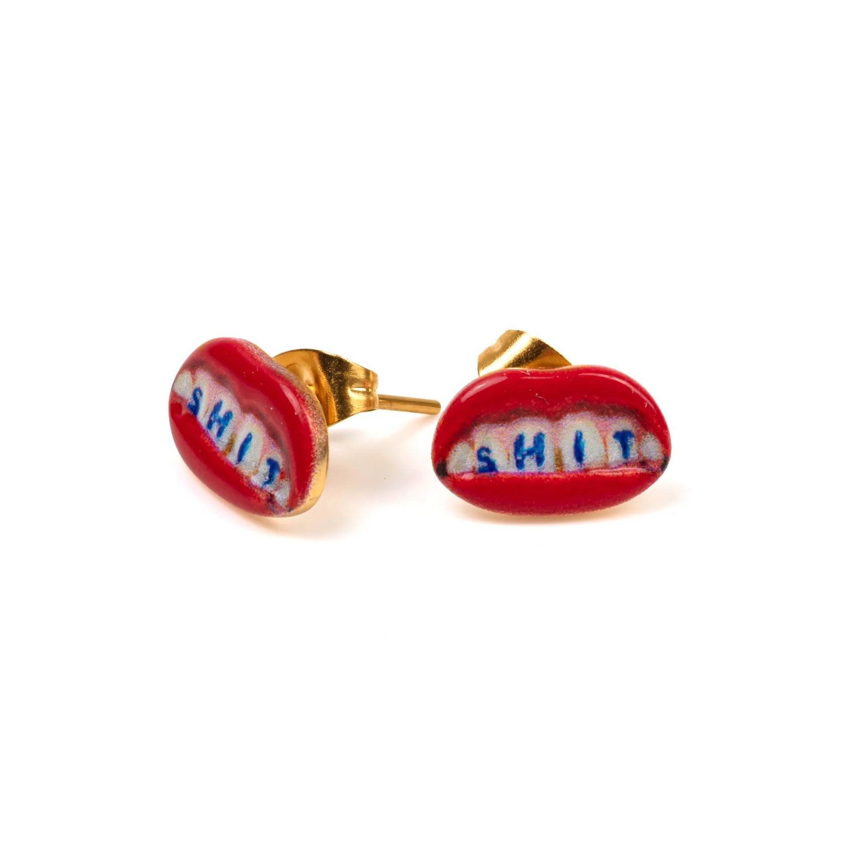 Seletti SHIT Stud Earrings