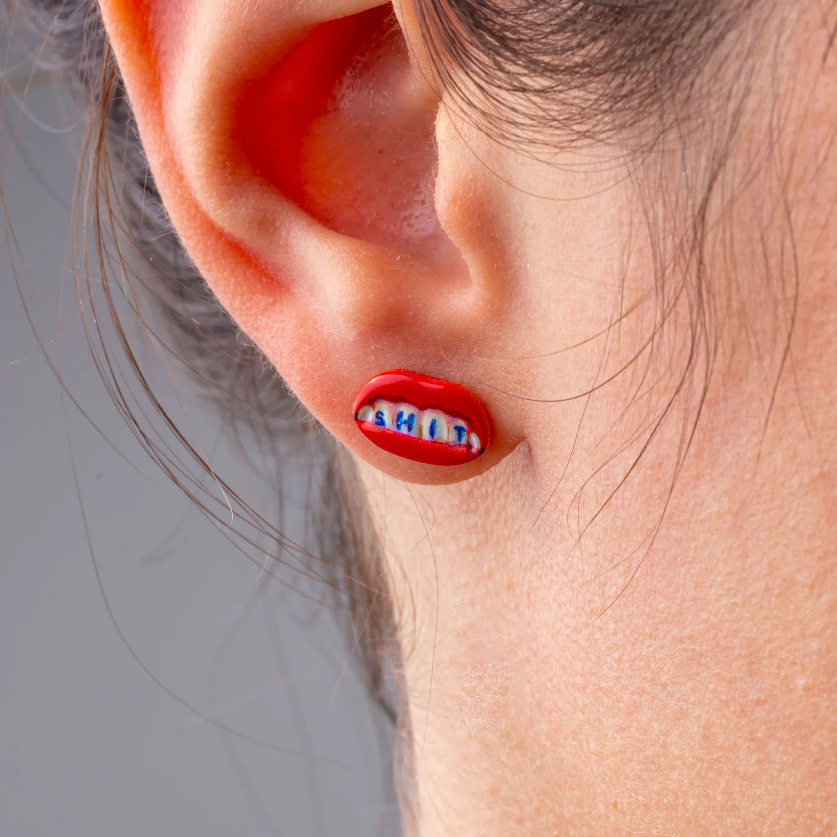 Seletti SHIT Stud Earrings