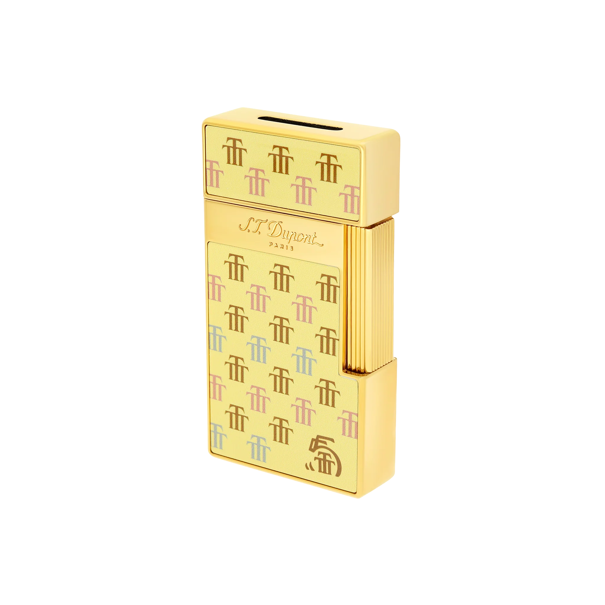 S.T. Dupont Biggy Lacquered Lighter Trinidad Yellow