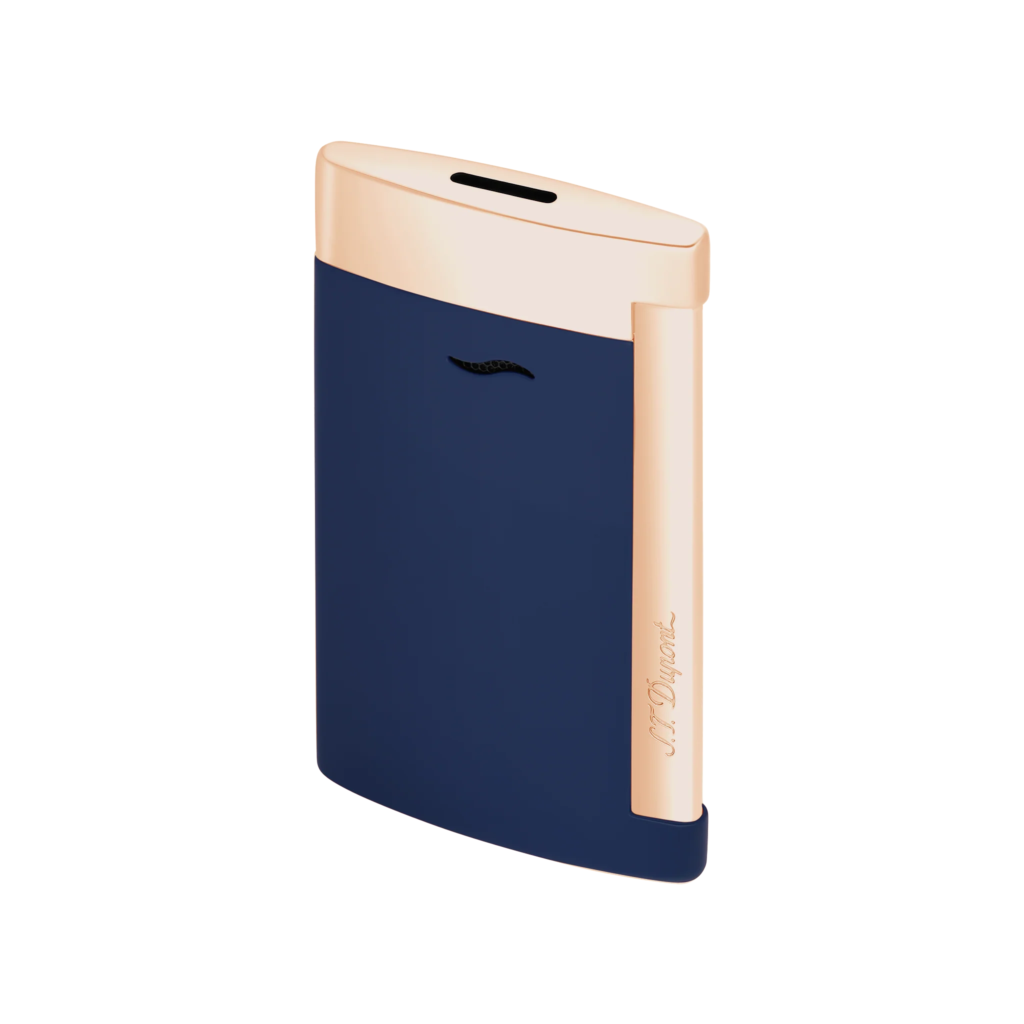 S.T. Dupont Slim 7 Lacquered Lighter Dragon Royal Blue