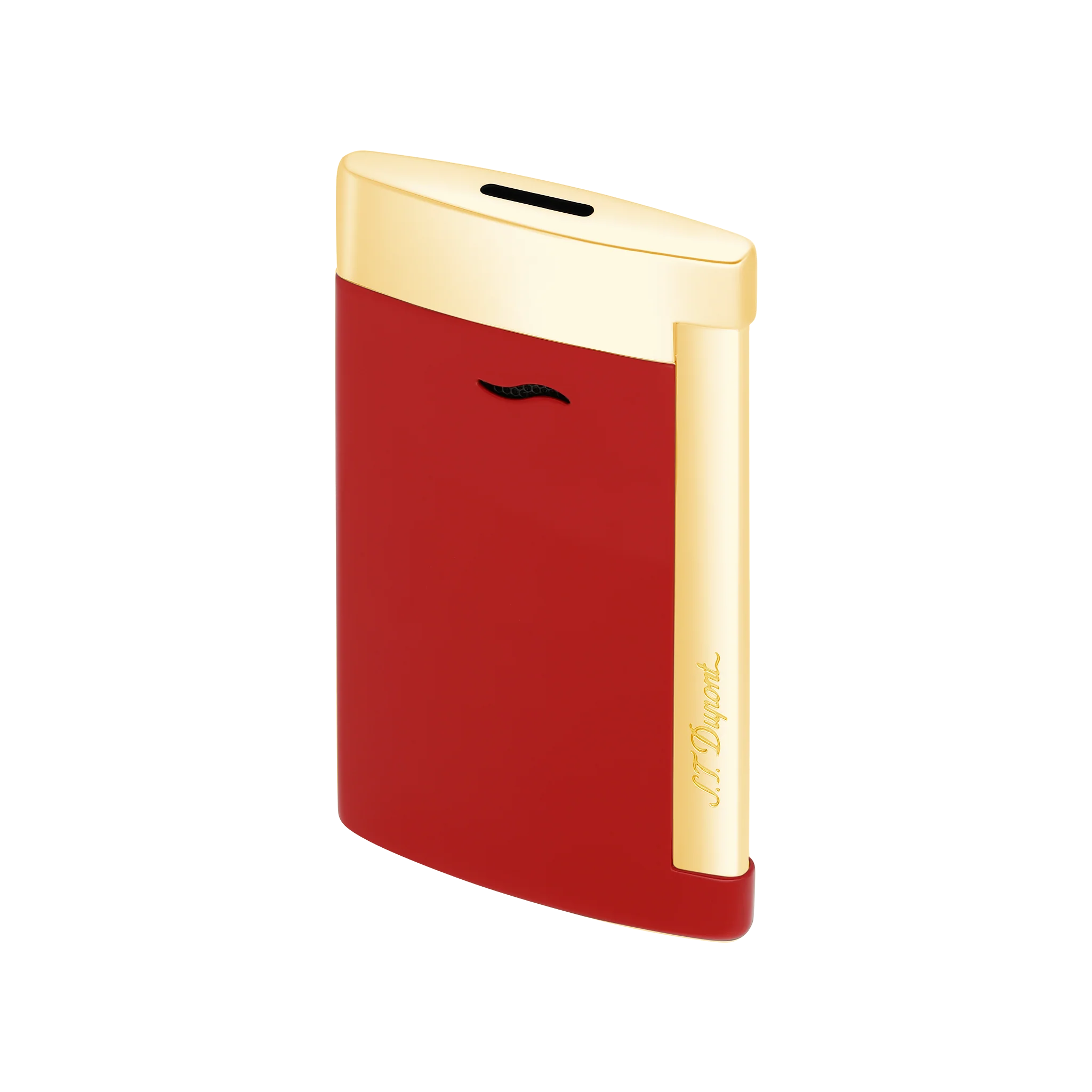 S.T. Dupont Slim 7 Lacquered Lighter Dragon Burgundy