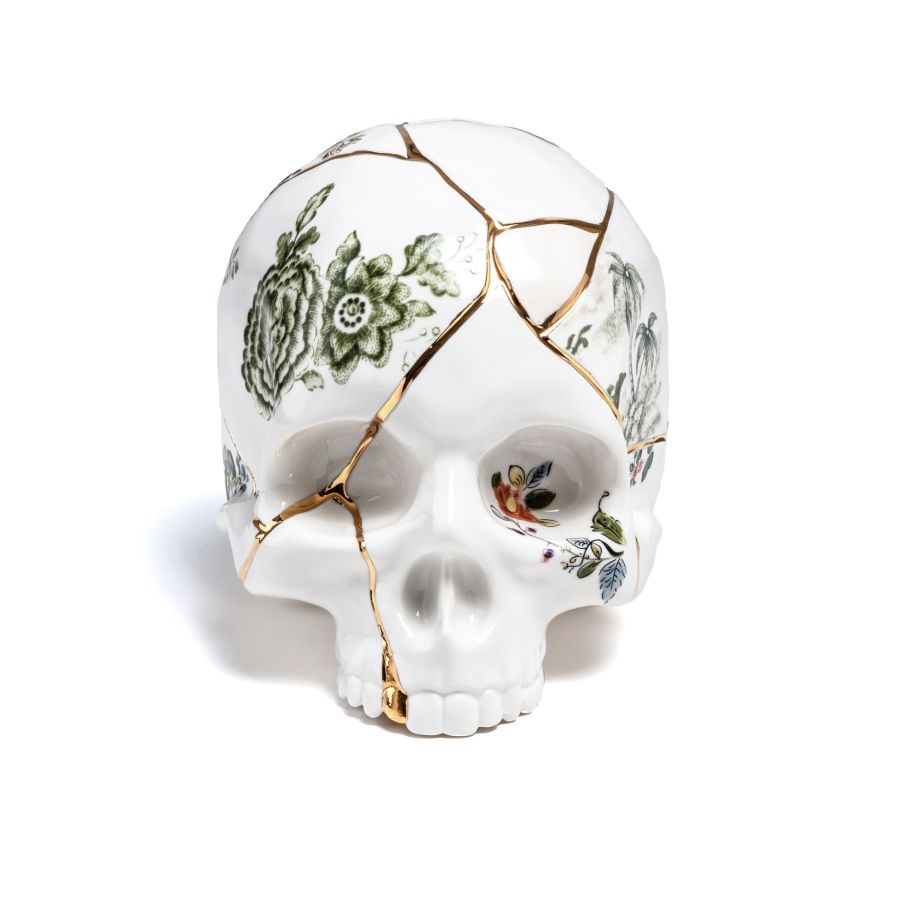 Seletti Skull Kintsugi