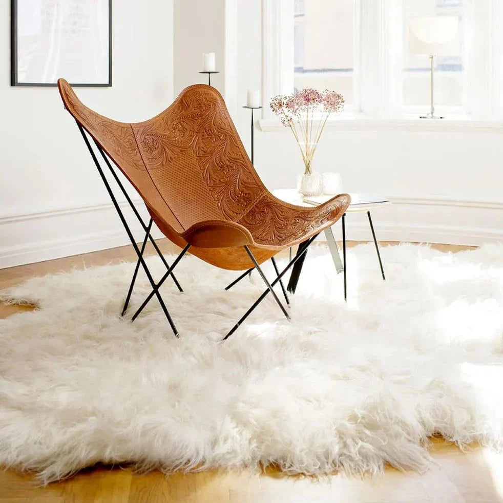 Cuero Design Huge Sheepskin Rug 5