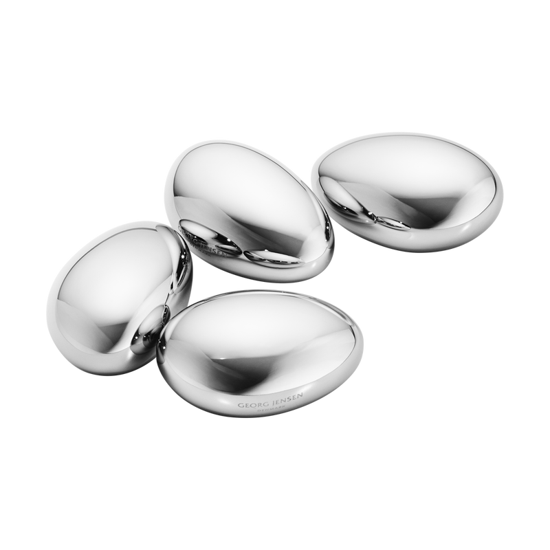 Georg Jensen Pebble Ice Cube 4pcs SKY