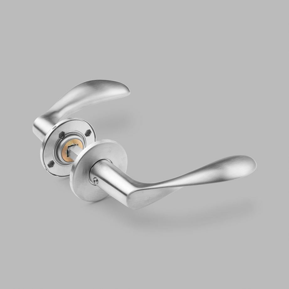 d Line Lever Handle AJ97 Small Stainless Steel by Arne Jacobsen