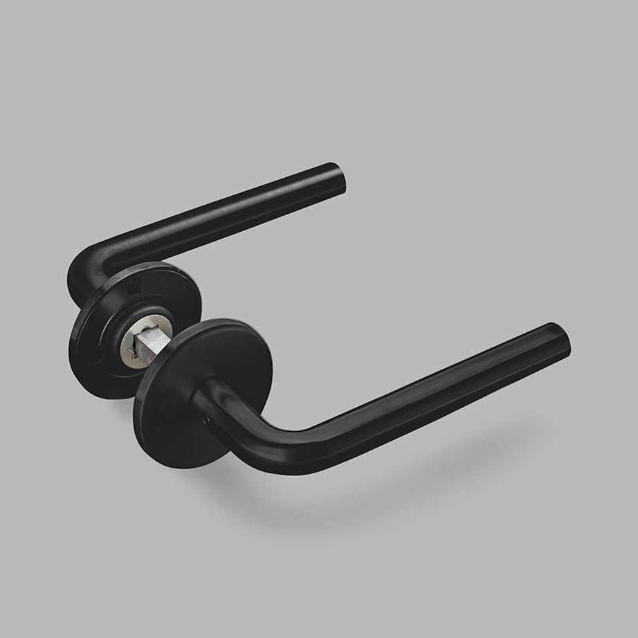 d line Door Handle L Charcoal