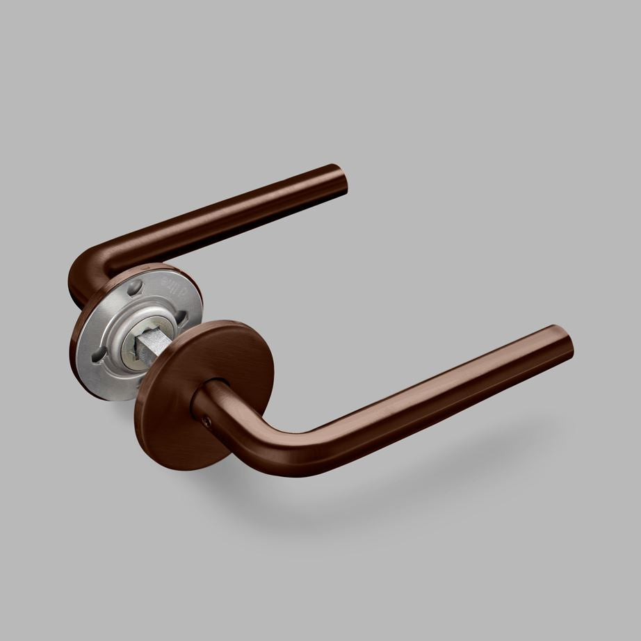 d line Door Handle L Bronze