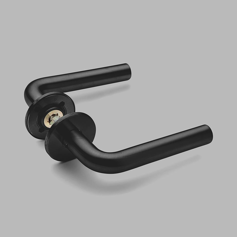 d line Door Handle L Charcoal