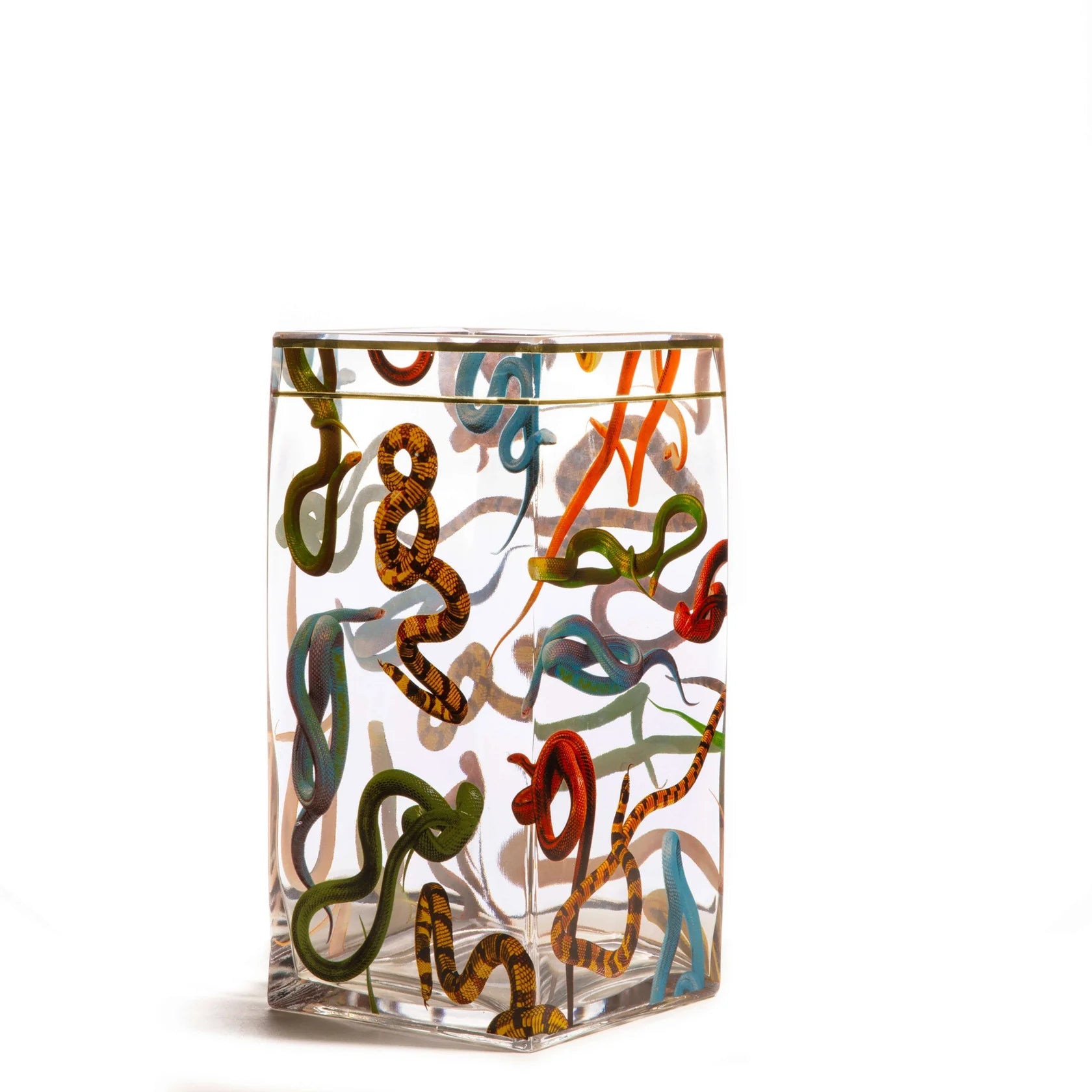 Seletti Glass Vase Big Snakes