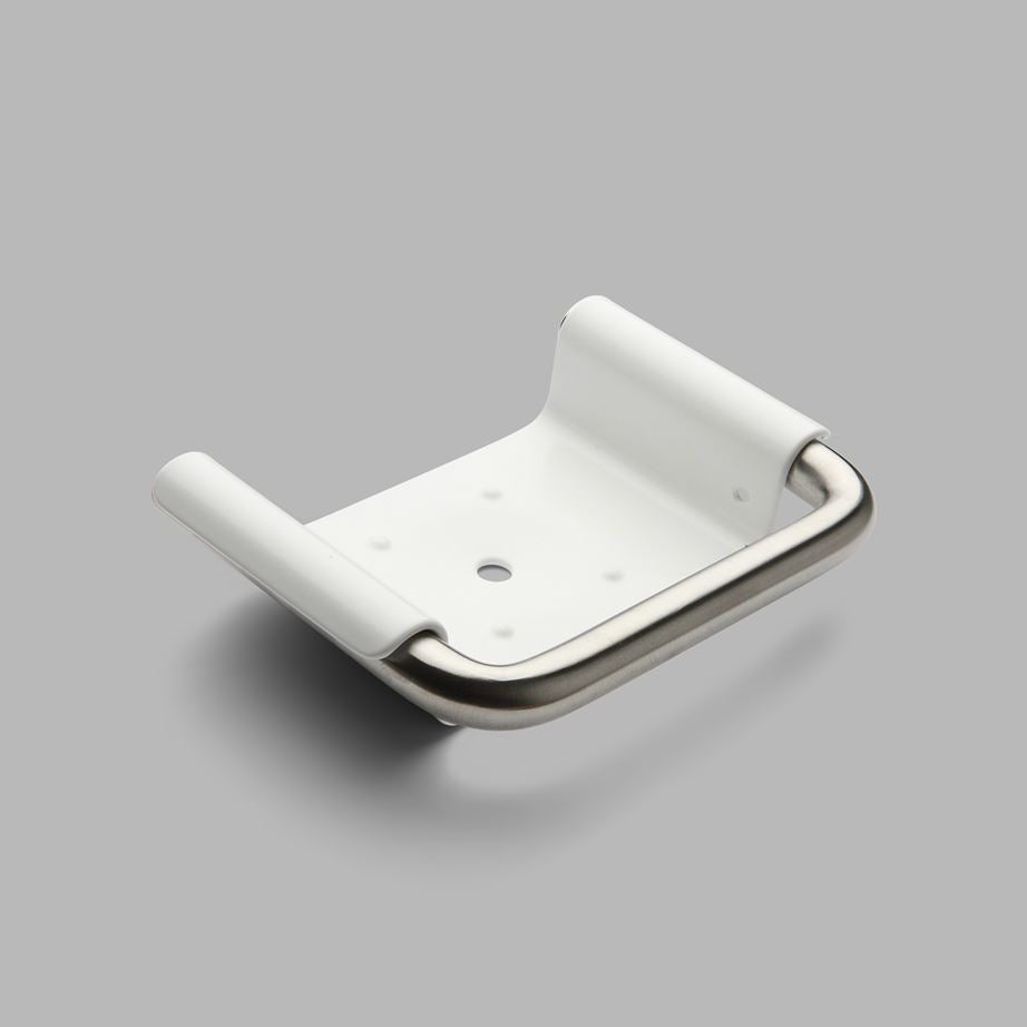 d Line Wall Soap Dish White