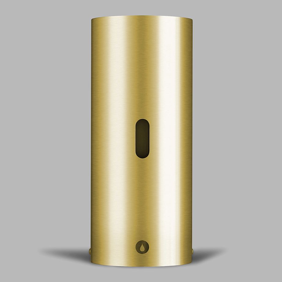 d line Wall Touchless Soap Dispenser Brass