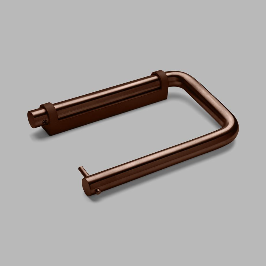 d Line Toilet Roll Holder Bronze