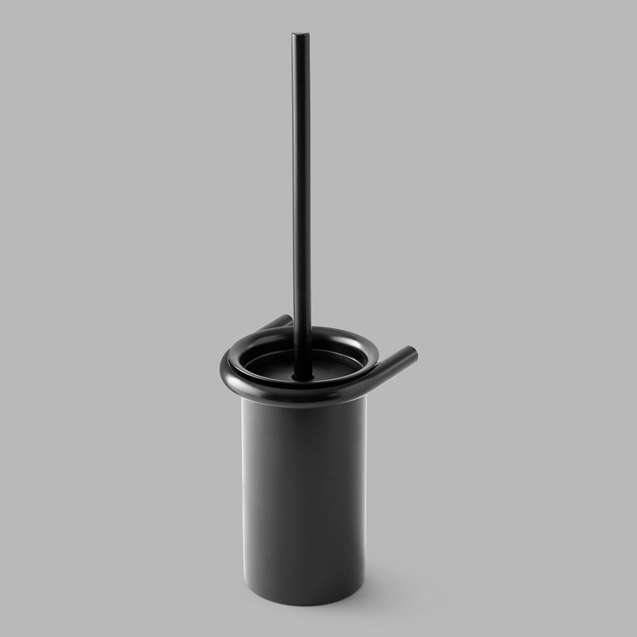 D Line Wall Toilet Brush Black