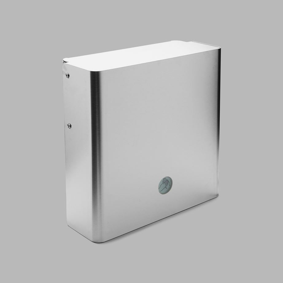 d Line Wall Hand Dryer Round Detail Steel