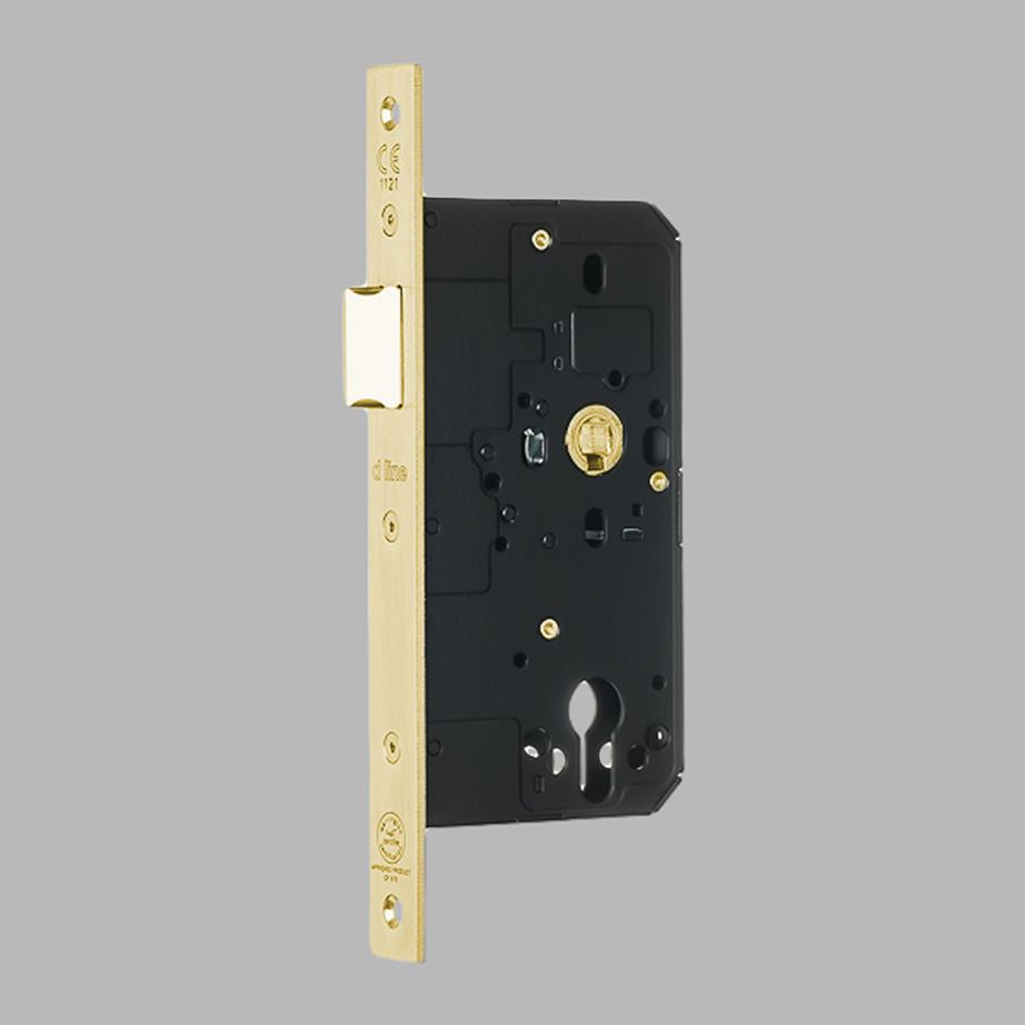 d line Latch Lock Brass