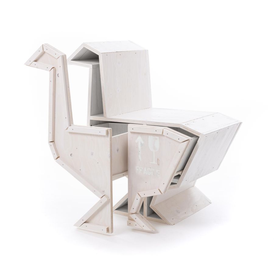 Seletti Sending Animals Cabinet Goose