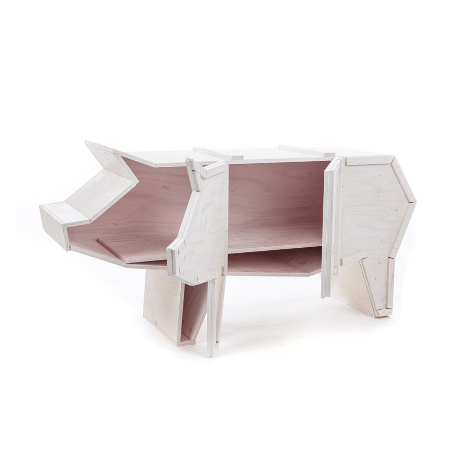 Seletti Sending Animals Cabinet Pig