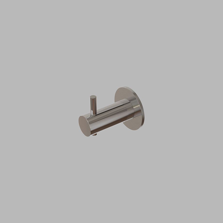 D Line Pin Coat Hook 1pcs Steel