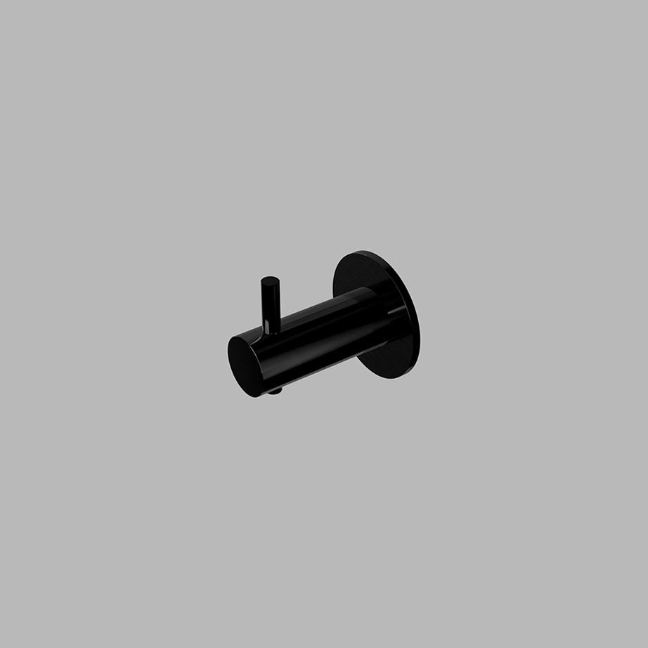 D Line Pin Coat Hook 1pcs Charcoal