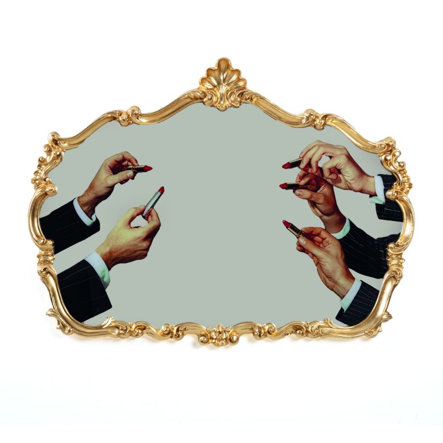 Seletti Baroque Lipstick Wall Mirror