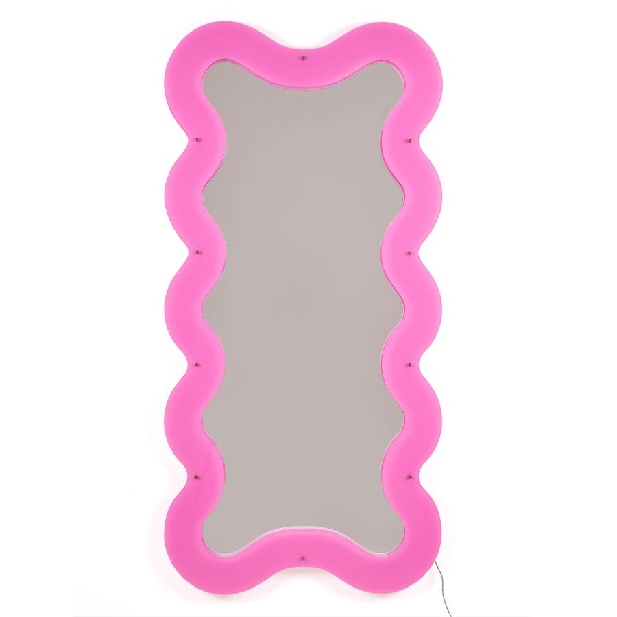 Seletti Supercurve Mirror w Light Tall