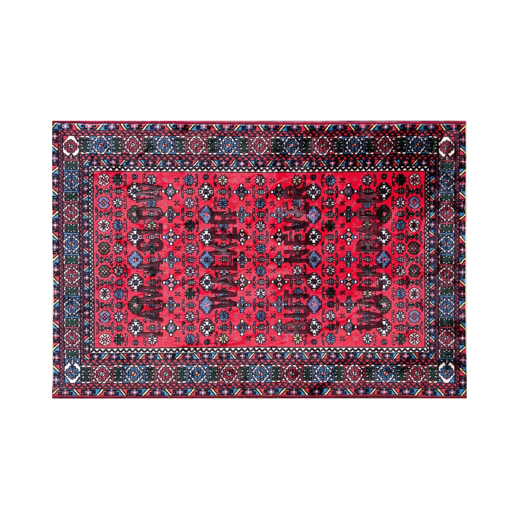 Seletti Rectangular Rug SLOW WALKER 180cm
