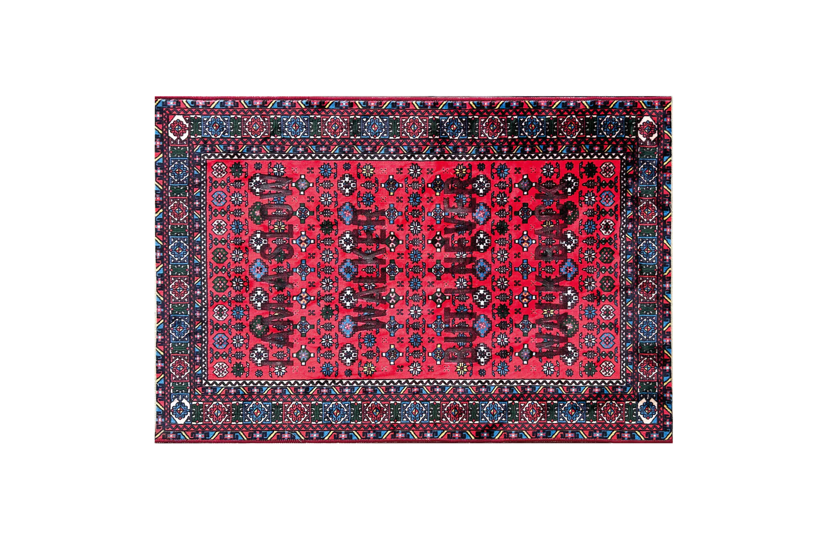 Seletti Rectangular Rug SLOW WALKER 180cm