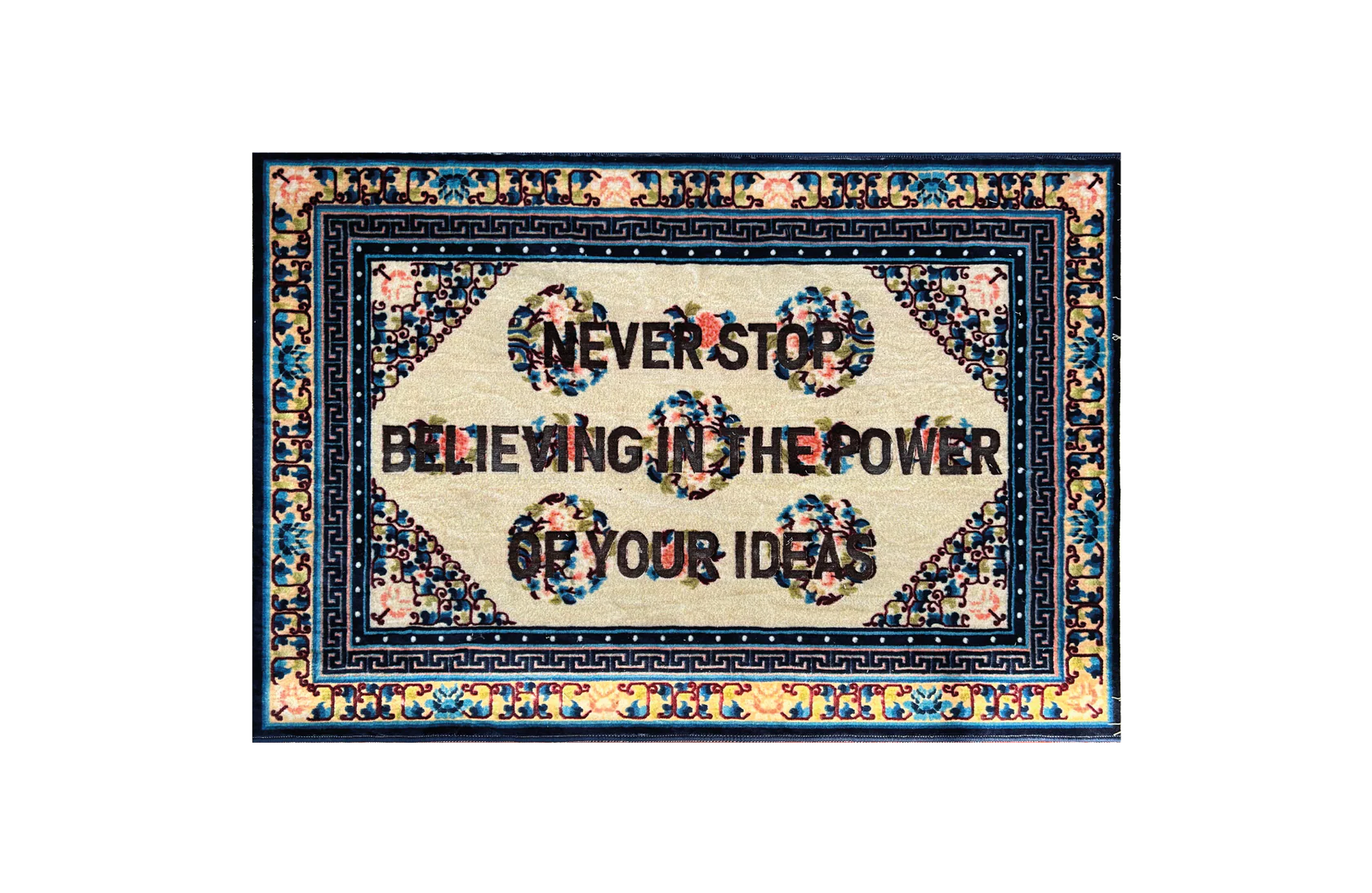 Seletti Rectangular Rug BELIEVING 180cm