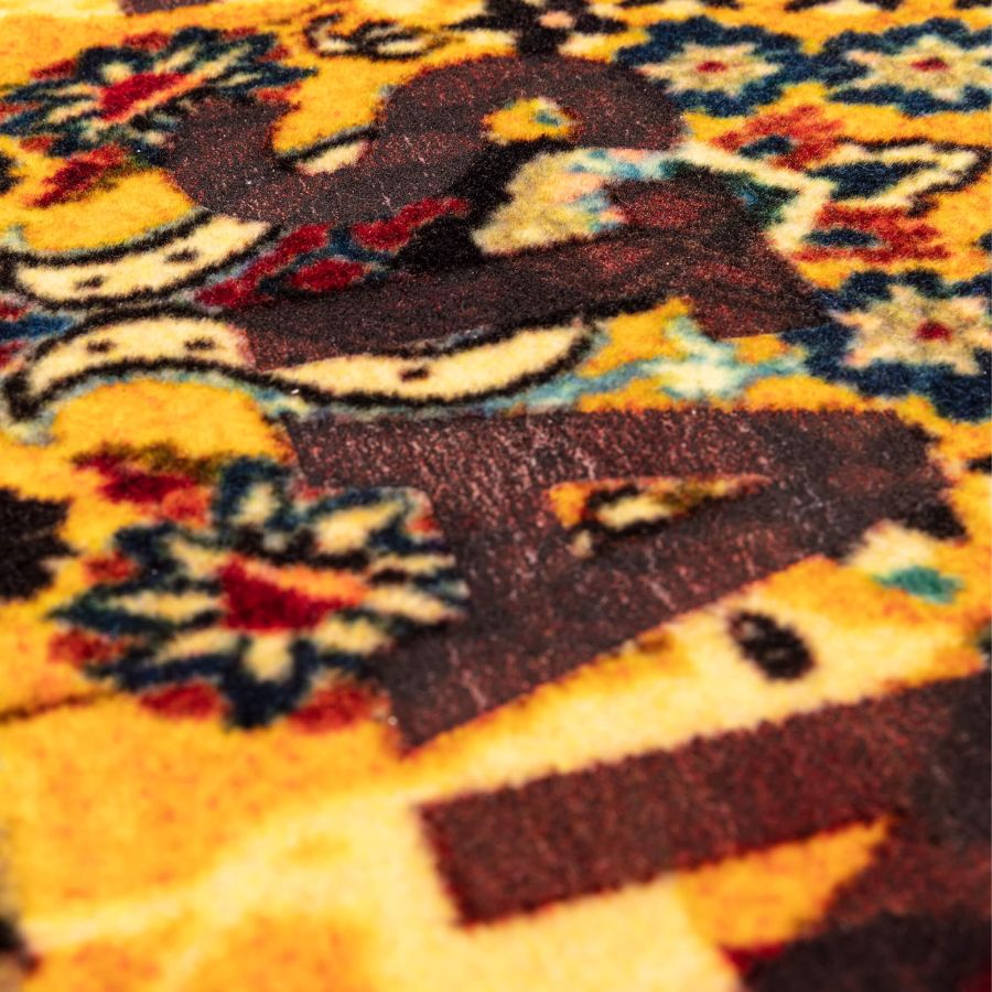 Seletti Rectangular Rug Burnt United