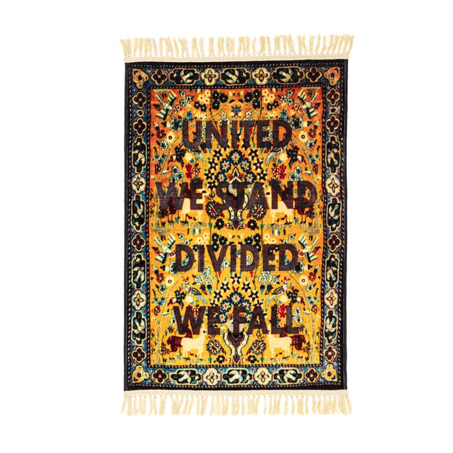 Seletti Rectangular Rug Burnt United