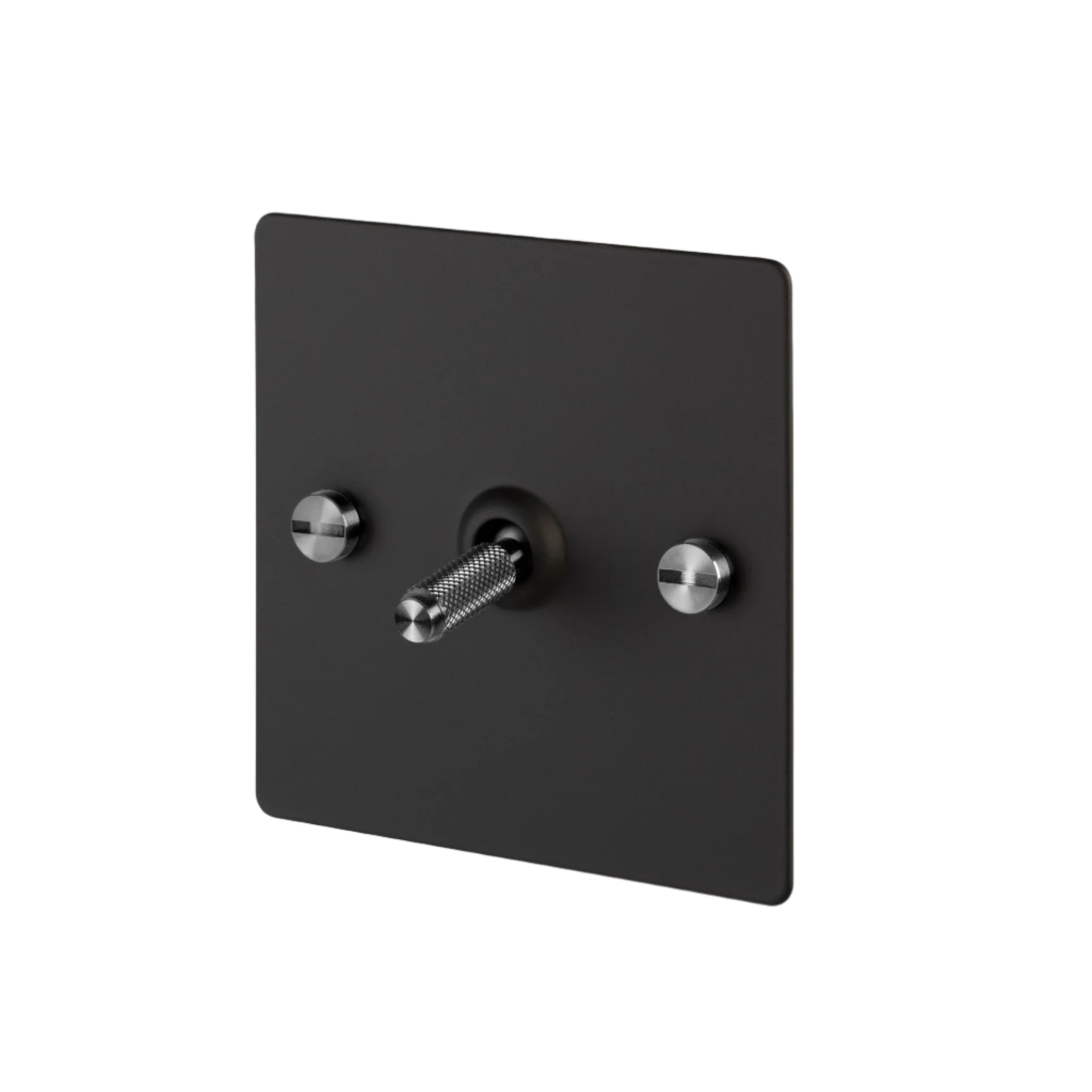 Buster and Punch 1G Toggle Switch Black Plate