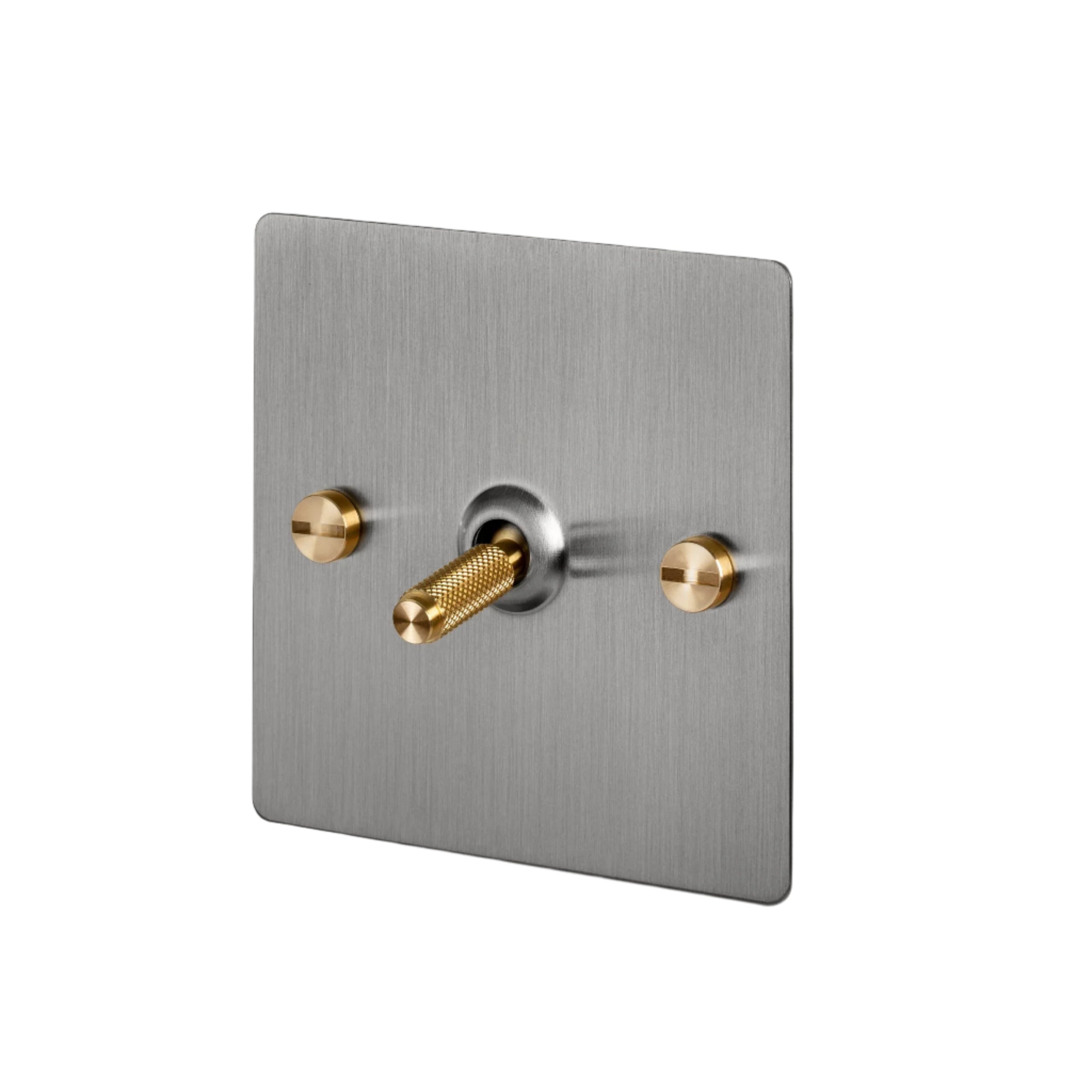 Buster and Punch 1G Toggle Switch Steel Plate