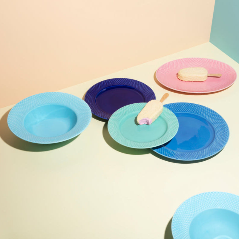 Lyngby Porcelaen RHOMBE Colour Lunch Plate 21cm