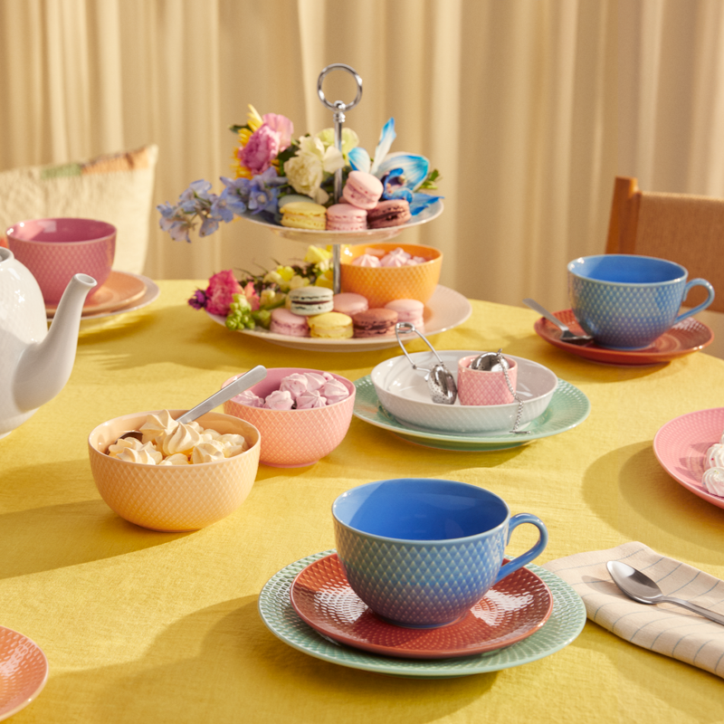 Lyngby Porcelaen RHOMBE Colour Mug with Handle 33cl