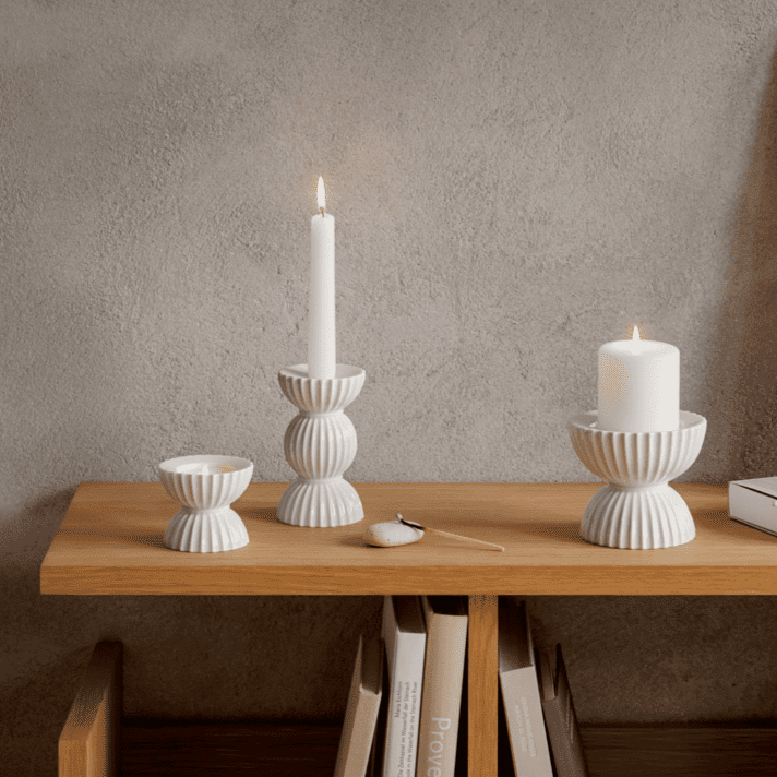 Lyngby Porcelaen TURA Candleholder