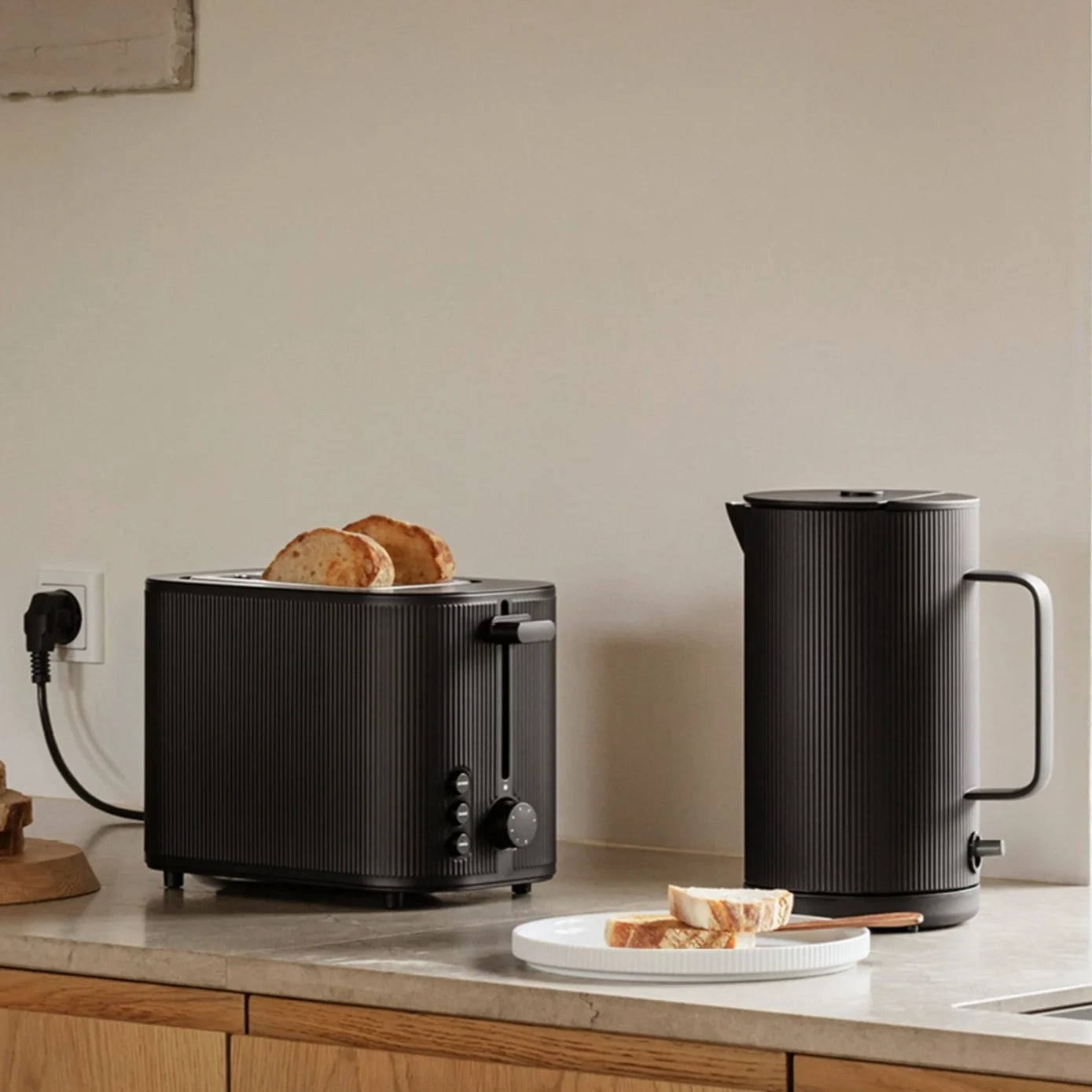 Georg Jensen Bernadotte Toaster Black