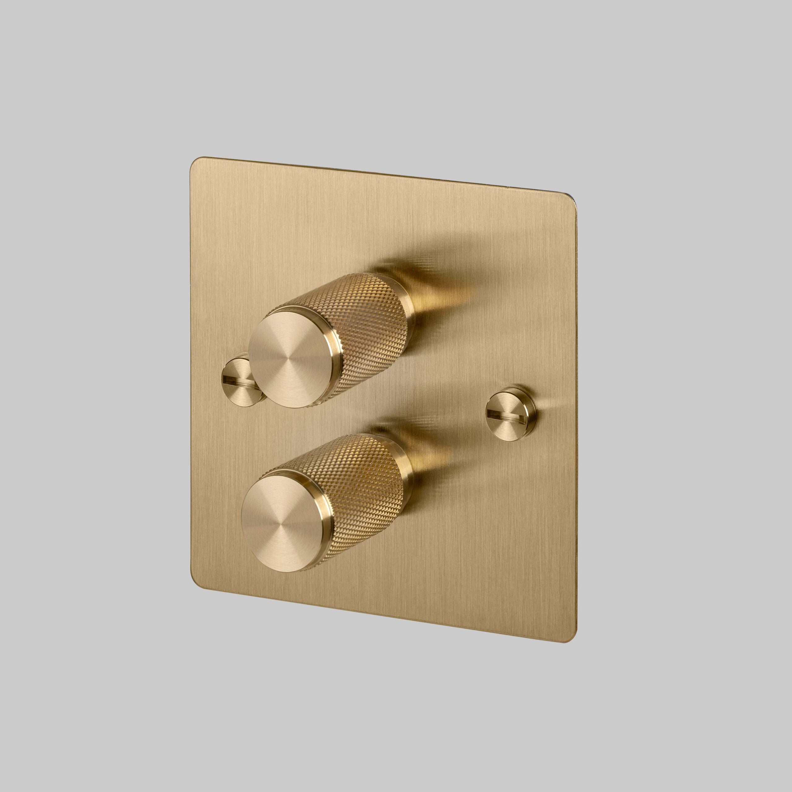 Buster and Punch 2G DIMMER Switch 120W BRASS