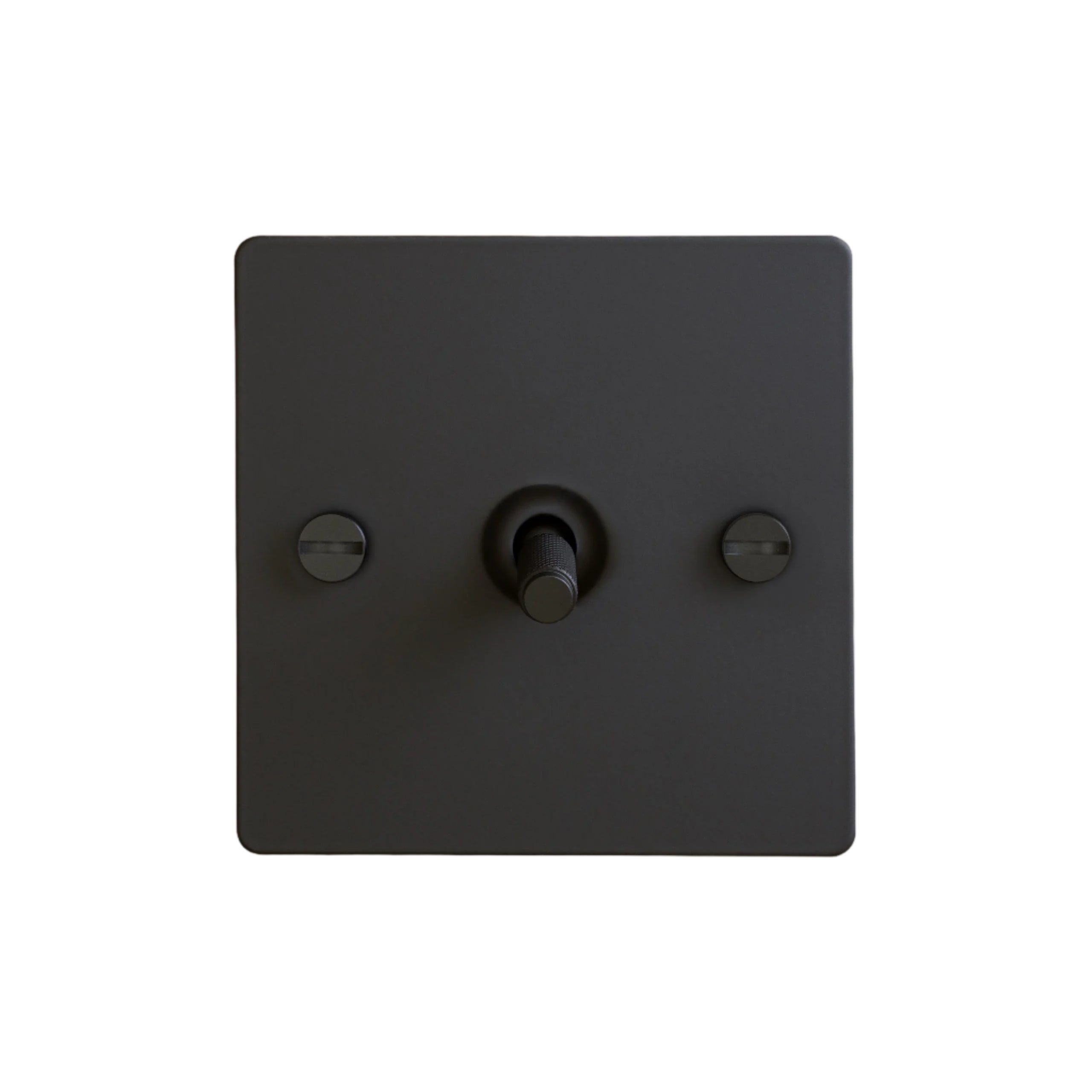 Buster and Punch 1G Toggle Switch Black Plate