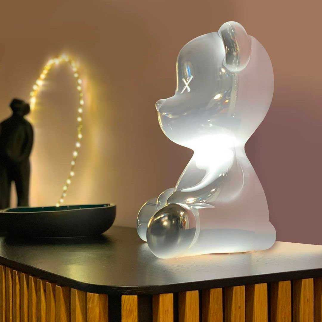 Qeeboo TEDDY BOY Table Light Metal Finish