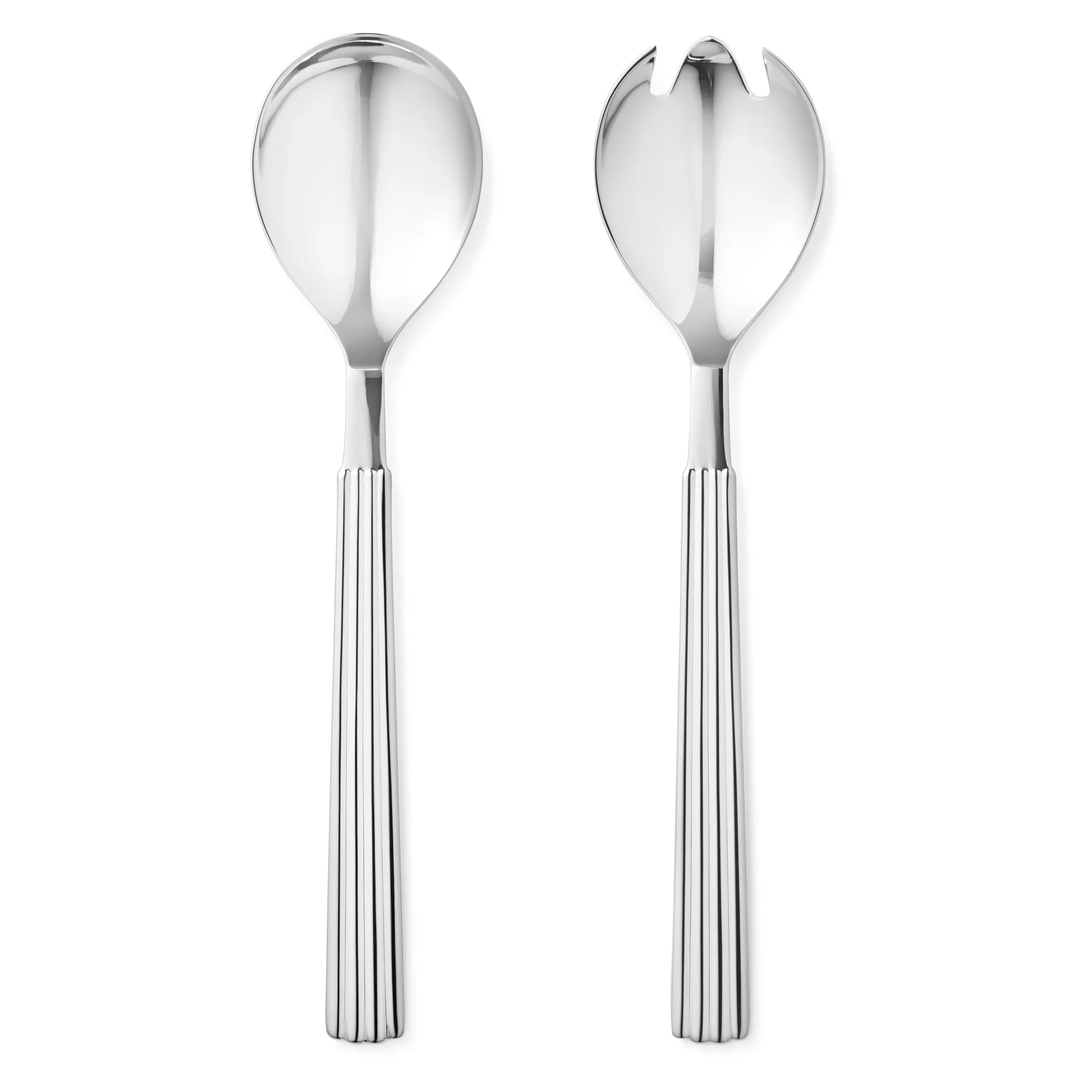 Georg Jensen BERNADOTTE Salad Serving 2pcs