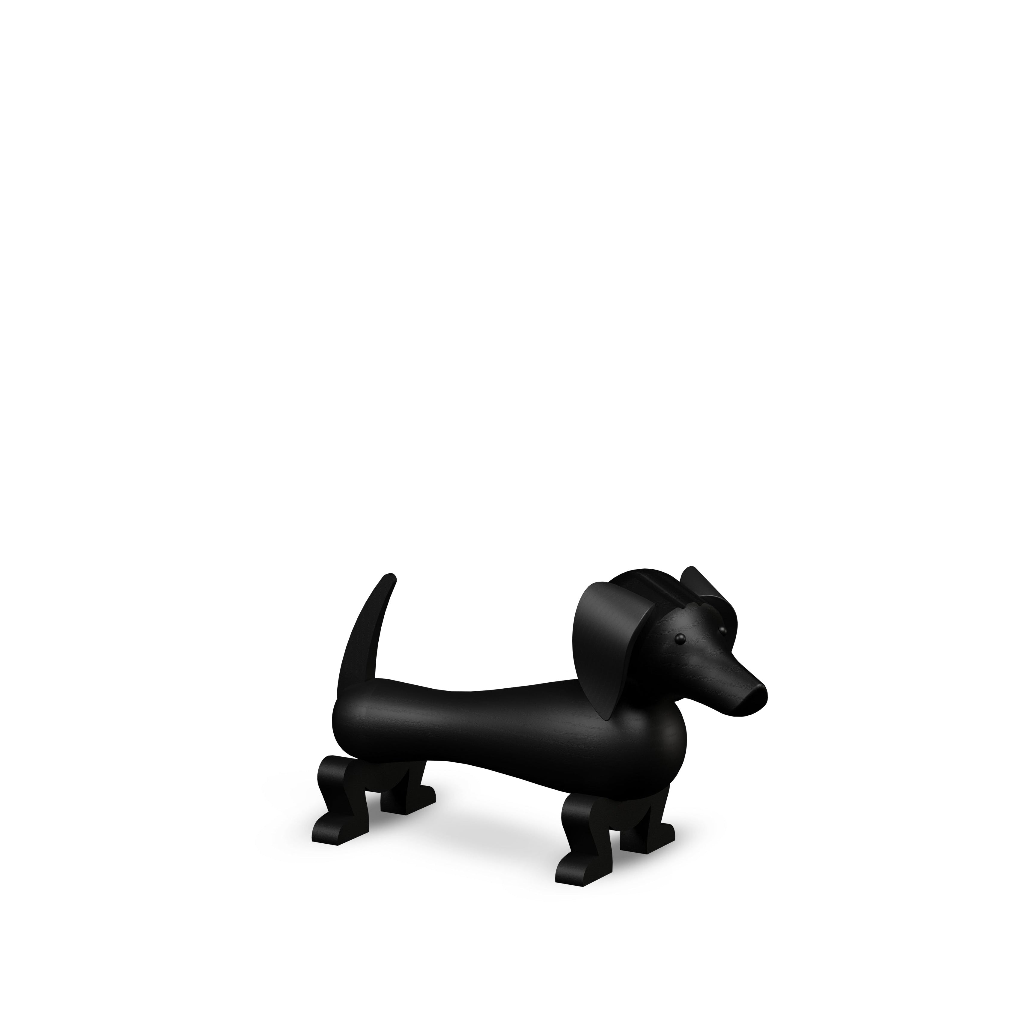 Kay Bojesen DACHSHUND Sausage Dog Dark Oak