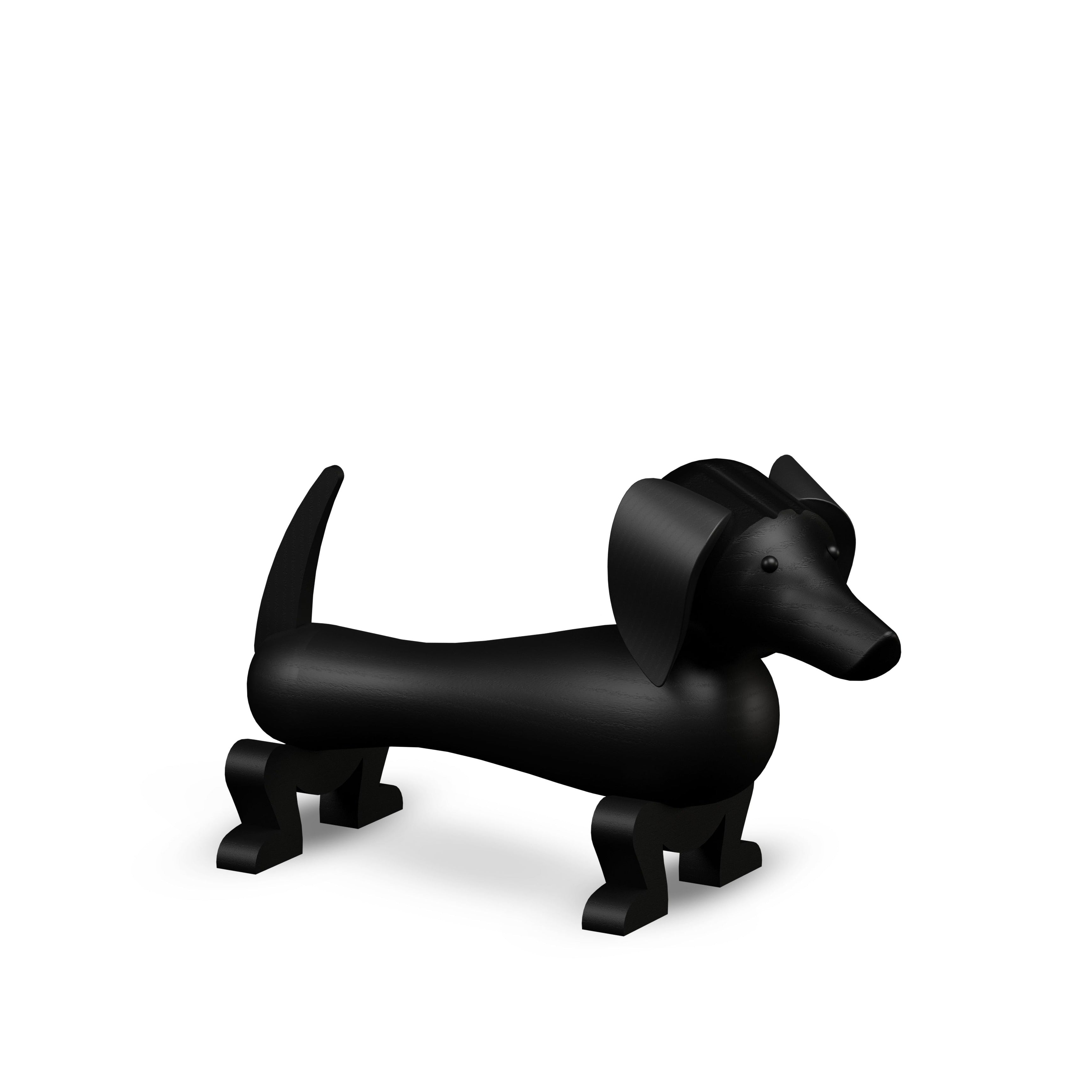 Kay Bojesen DACHSHUND Sausage Dog Dark Oak