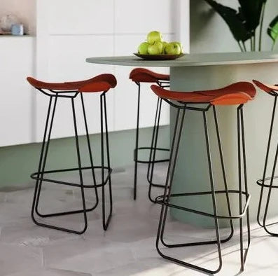 Cuero Design Leather Bar Stool