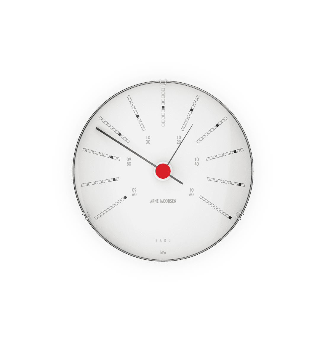 Arne Jacobsen BANKERS Wall Barometer 12cm