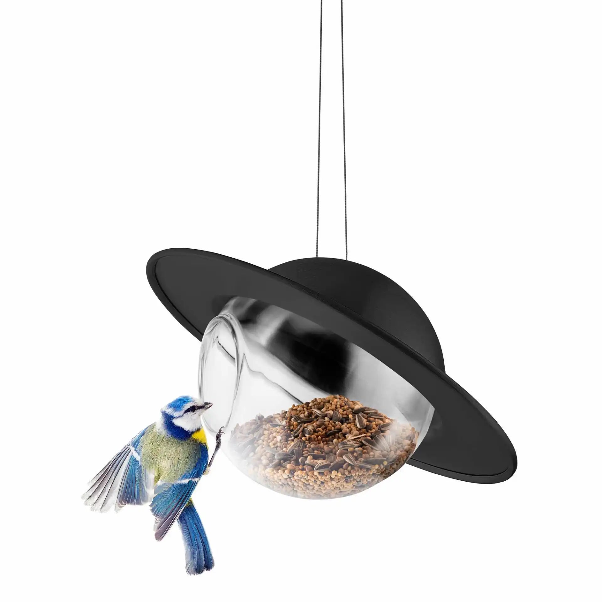 Eva Solo Saturn Bird Feeder Black